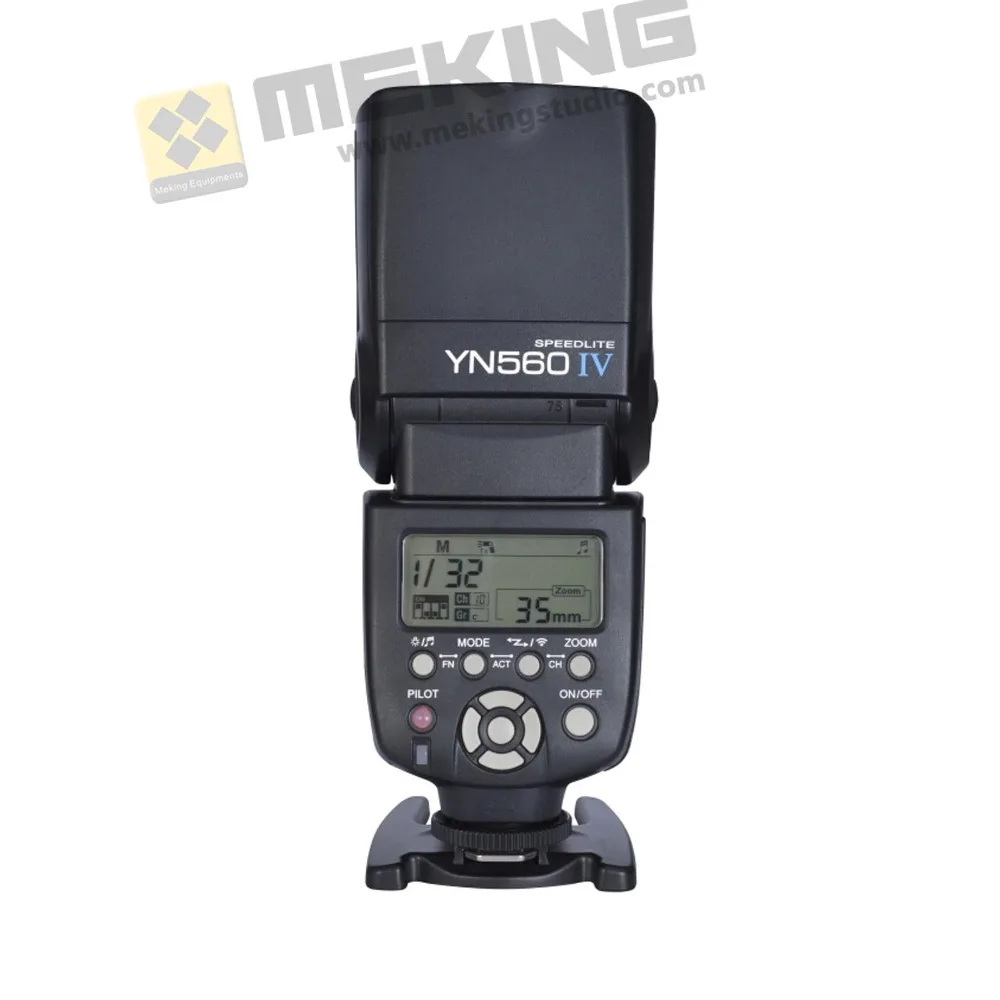 Беспроводная вспышка Yongnuo YN-560IV yn560 Speedlite Speedlight для Canon Nikon Pentax Olympus 3000 D60 D40X D800 D600 |