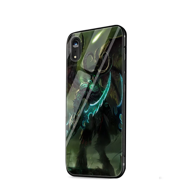 Защитное стекло Desxz World Of Warcraft чехол для iPhone 5 5S SE 6 6s 7 8 Plus XR X XS Max|Чехлы-накладки| |