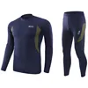 new men thermal underwear sets compression fleece sweat quick drying thermo underwear men clothing Long Johns ► Photo 2/6