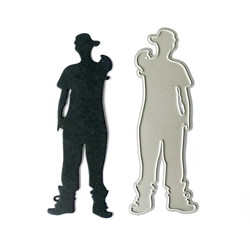 

Handsome Man Metal Cutting Dies for Scrapbooking DIY Album Embossing Folder Paper Cards Maker Template Decor Stencils Craft Dies