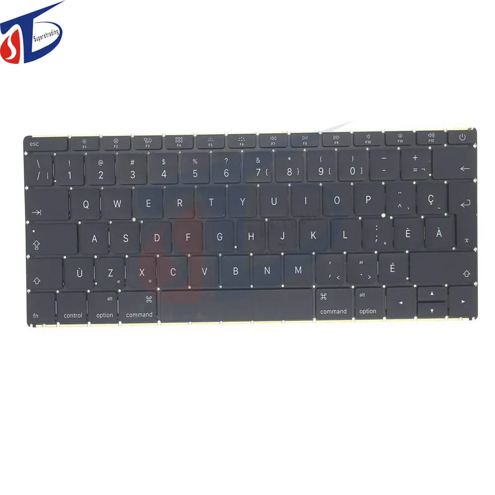 Рано год для Apple Macbook Retina 12 дюймов a1534 канадский французский ca FR Клавиатура без подсветки с подсветкой