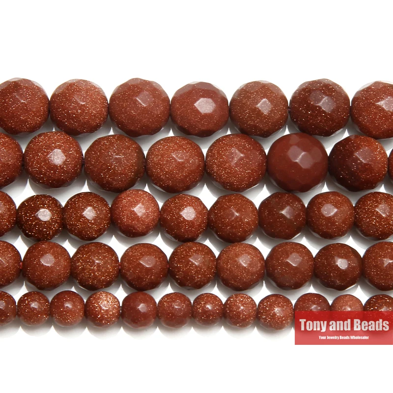 

Free Shipping Natural Faceted Gold SandStone / Golden Sand Round Loose Beads 15" Strand 4 6 8 10 12 MM Pick Size SAB15