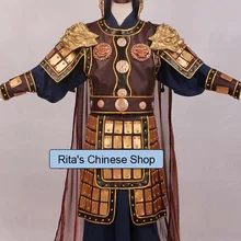 Общие Armour этап выступлений ТВ играть Применение костюм Hanfu Для мужчин костюм