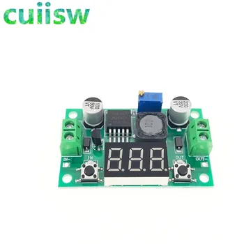 

10pcs LM2596S LM2596 DC 4.0~40 to 1.3-37V Adjustable Step-Down Power Module + LED Voltmeter DC-DC module