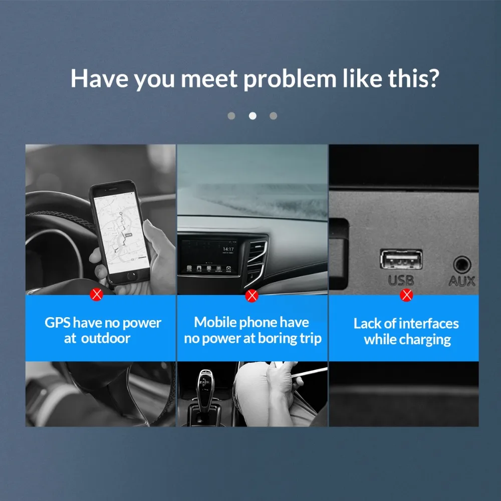 ORICO Dual Output Car Charging Type C Port + USB Charger Car Cigarette Lighter Charger Wide Voltage Mobile Phone Charger (2)