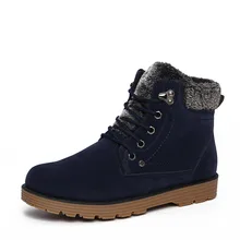 Модные однотонные мужские ботинки для отдыха, ботильоны с круглым носком и заклепками, мотоботы в стиле панк, демисезонная Уличная обувь на шнуровке