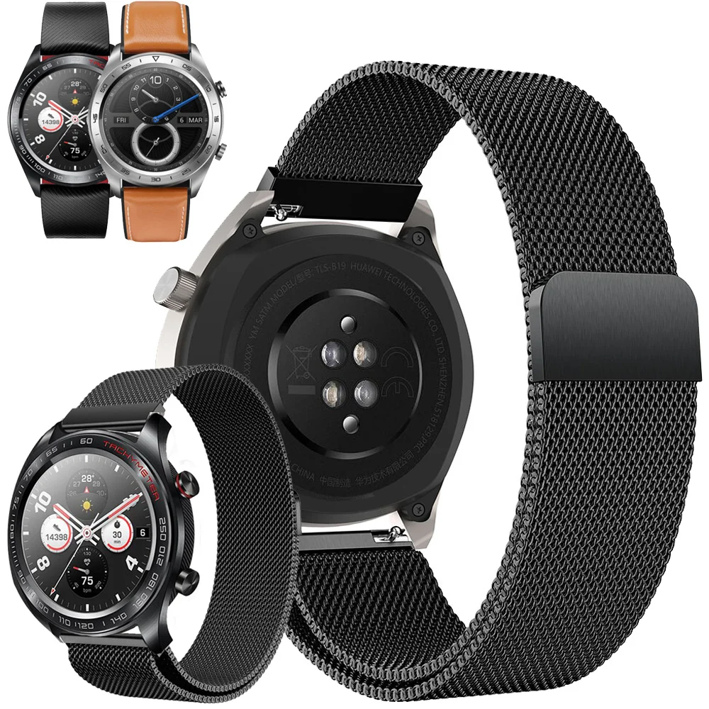Ремешок для часов Milanese из нержавеющей стали Huawei Honor Watch Magic / magic 2 46 мм | Наручные