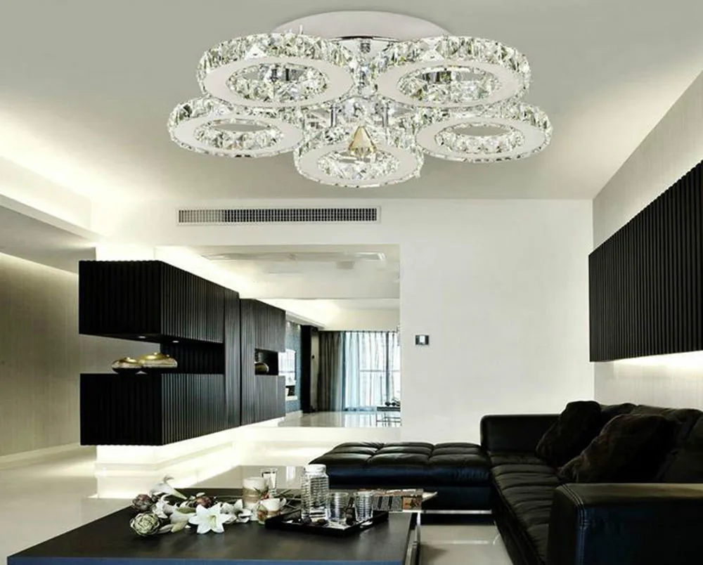 Plafoniere Led Moderne Design : Neue ankunft moderne design restaurant führte kristall