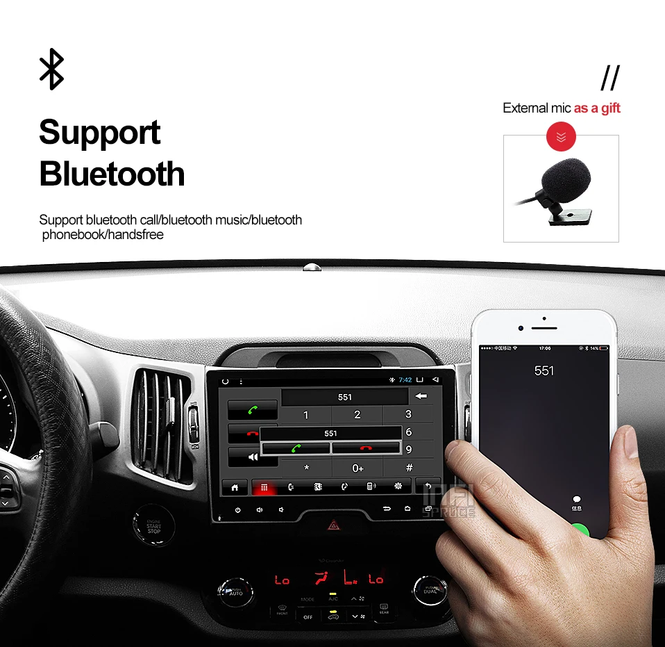 Flash Deal Android 9.0 car dvd for KIA sportage 2007-2010 2011 2012 2013 2014 2015 with car radio stereo multimedia player 2 din navigation 14