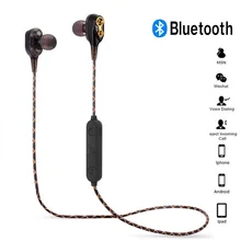 Teamyo беспроводные наушники спортивные Bluetooth наушники стерео бас-вкладыши гарнитура с микрофоном для iPhone samsung Android телефон