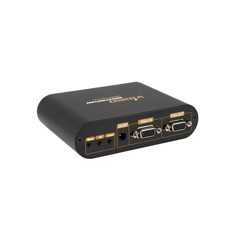 

LKV7600 HDDB VGA YPbPr component VGA RGB converter support YPbPr to VGA in out TV Audio Video to PC converter