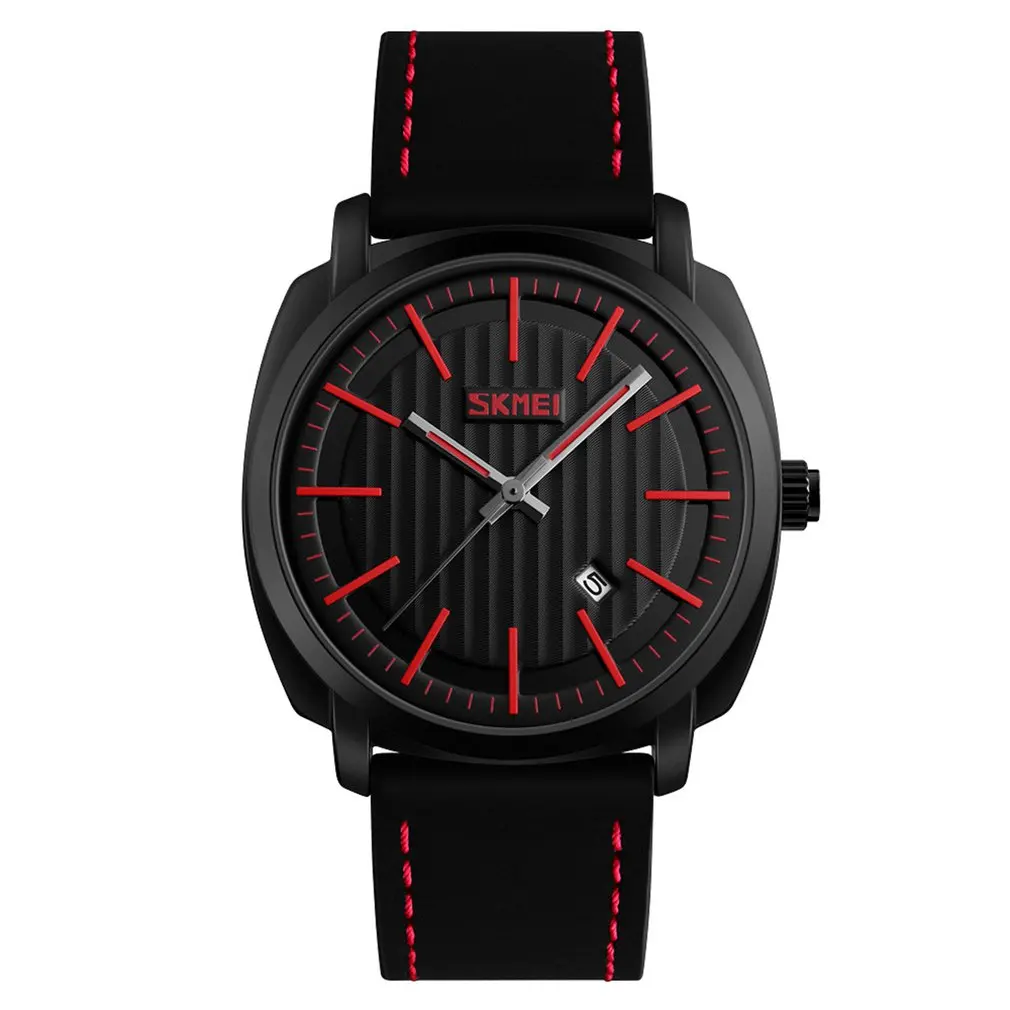 

Calendar Watch Simple Business Casual Male Form Calendar Large Dial Quartz Watch Black Fashion Trendcy