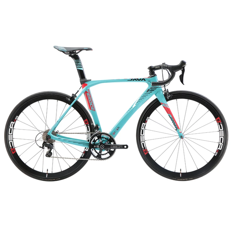 Clearance 2017 JAVA 22 Speed Carbon Road Bike Bicycle Ultralight 700C Carbon Fiber Road Bike for  105 5800 Transmission 3