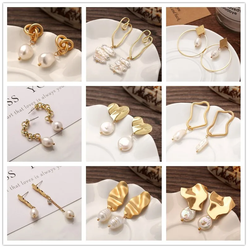 pearl earrings