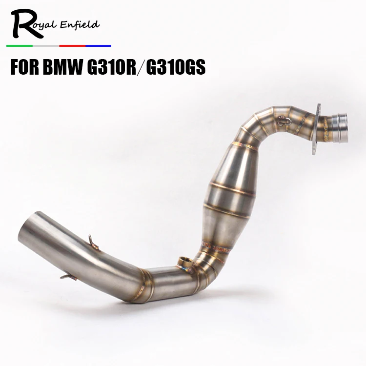 

for BMW G310R/G310GS Slip On For 51mm Motorcycle Exhaust Modified Middle Pipe Connector Link Pipe Tube For BMW G310R/G310GS