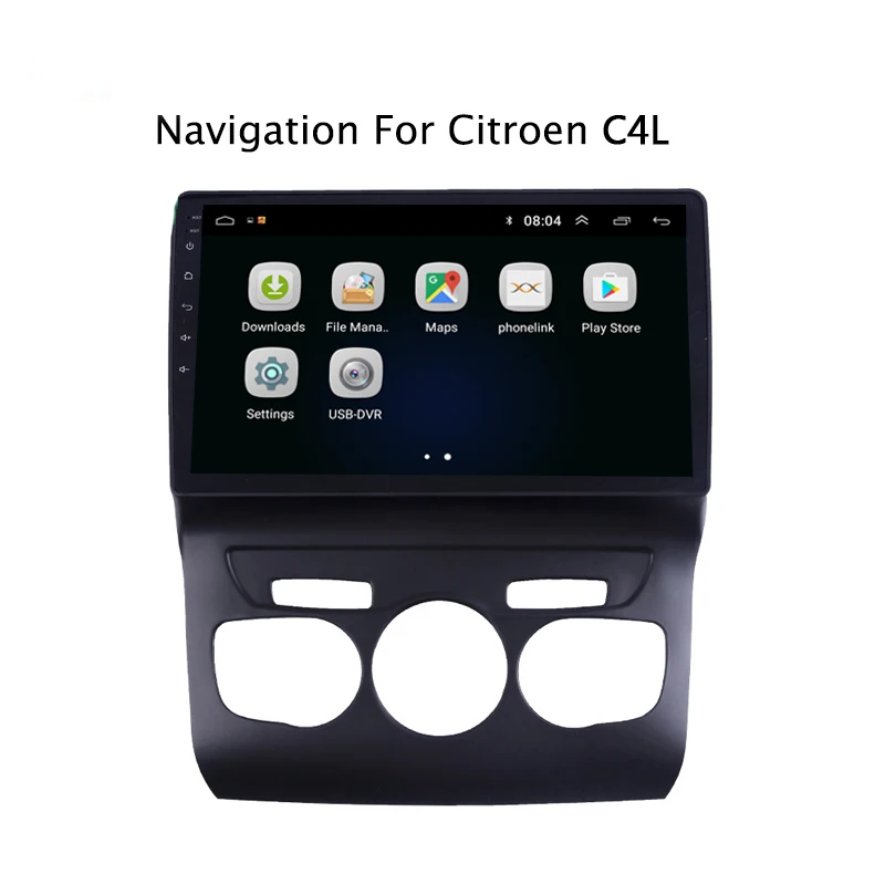 10 1 &quot2.5D IPS Android 8 автомобильный DVD GPS плеер для Citroen C4L 2013 2014 2015 2017 Радио стерео