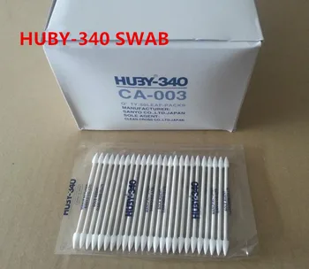 

20 packs (25pcs/Pack) HUBY-340 CA-003 Dual-head Paper Stick Clean Dust-free Cotton Swab for printer clean