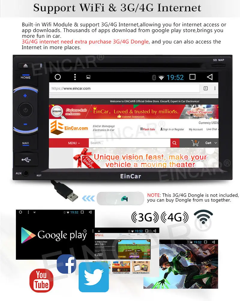 Clearance Android 6.0 Car BT GPS Navigation Radio Stereo Double 2DIN Head Unit WIFI OBD2 11 Clearance Android 6.0 Car BT GPS Navigation Radio Stereo Double 2DIN Head Unit WIFI OBD2 11
