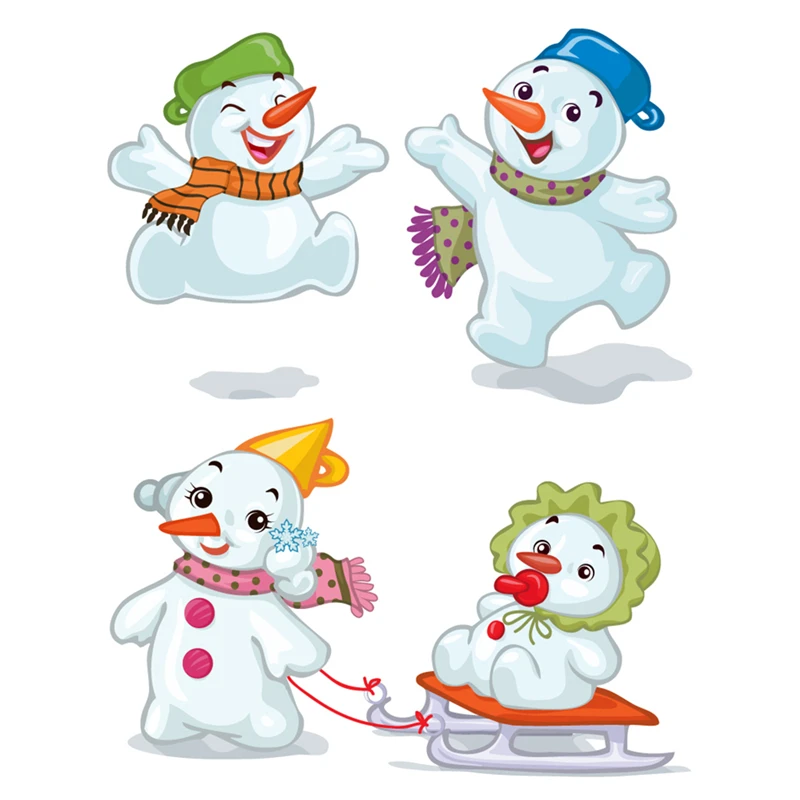 

YaMinSanNiO Christmas Snowman Clear Stamps Scrapbooking for DIY Album Craft Card Decorative Transparent Stamp New 2019