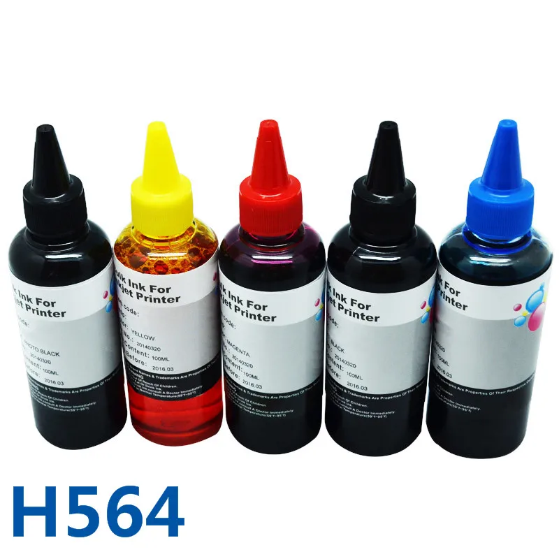 Buy 500ml Bulk Ink For HP564 XL Ciss Ink Refill Kits