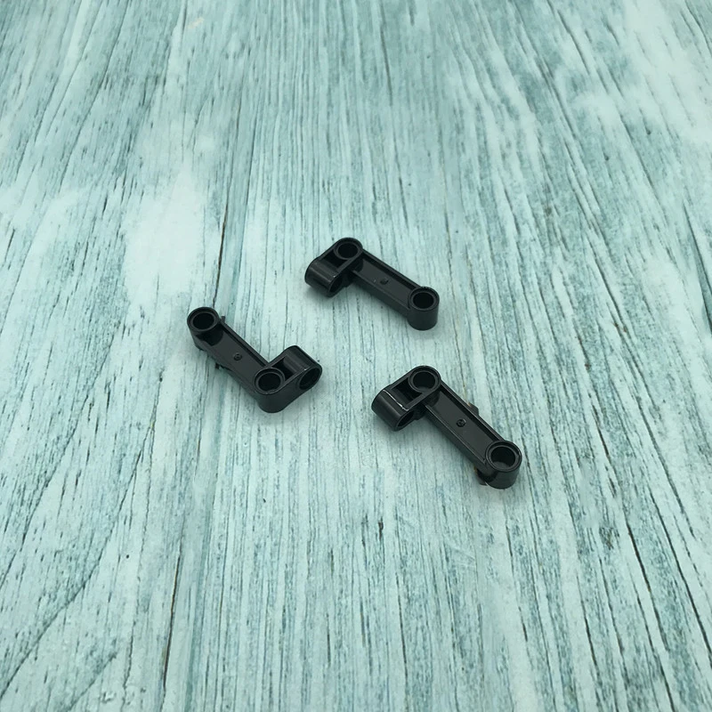 20Pcs/Lot Parts Technic Pin Connector Perpendicular 2 x 4 Bent - Beam Hole Mechanical Blocks MOC Brick Parts set DIY Toys