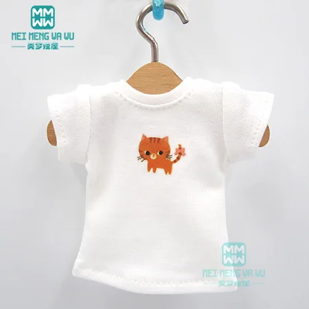 XB--001--A 1 шт. Blyth кукольная одежда модное джинсовое повседневное платье, белая рубашка для Blyth, Azone, 1/6 аксессуары для кукол - Цвет: XB--001--A