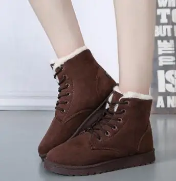 nubuck leather in snow
