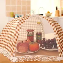 500 шт складной стол, пищевой навес, стиль, анти мухи комары, кухонные инструменты для приготовления пищи, крышка для стола, сетчатые контейнеры пищевые