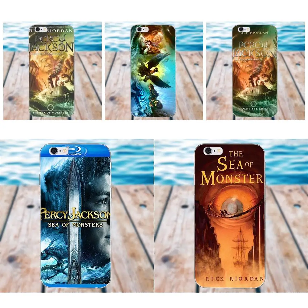 Мягкий чехол Перси Джексон море монстров для Apple iPhone 4 4s 5 5C SE 6 6 S 7 8 Plus X Galaxy большое ядро II Prime Alpha