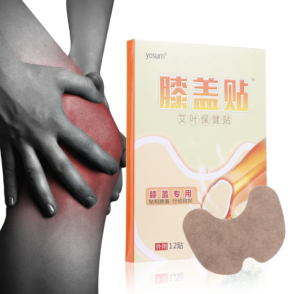 

1Set Effective Wormwood Arthritis Knee Patch Knee Joint Ache Pain Relieving Knee Patch Knee Health Care tool
