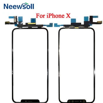 

Top Quality Screen Touch Panel Digitizer Replacement for iPhone X LCD Outer Glass Cover Lens Repair Parts