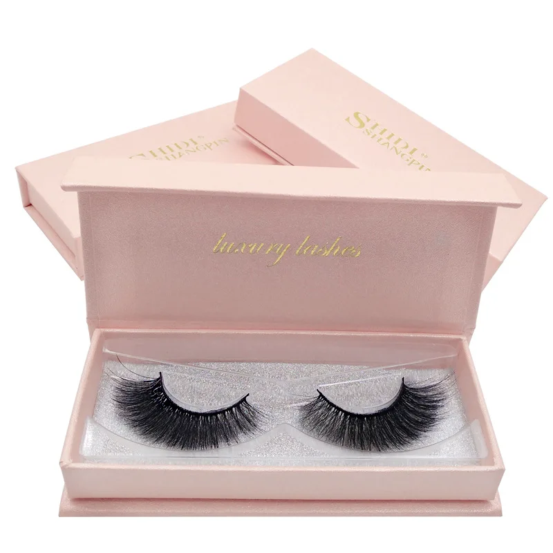 3d Mink False Lashes Natural Mink Thick False Eyelashes Extension Lashes Make Up Set Soft Nagaraku Pink Beauty Box Handmade Hot (28)
