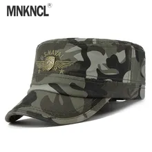 MNKNCL мужчин бейсболки вводная часть Homme мужская snapback шапки для взрослых камуфляж Регулируемая Армейская шапка Островерхая плоская Крышка шляпы