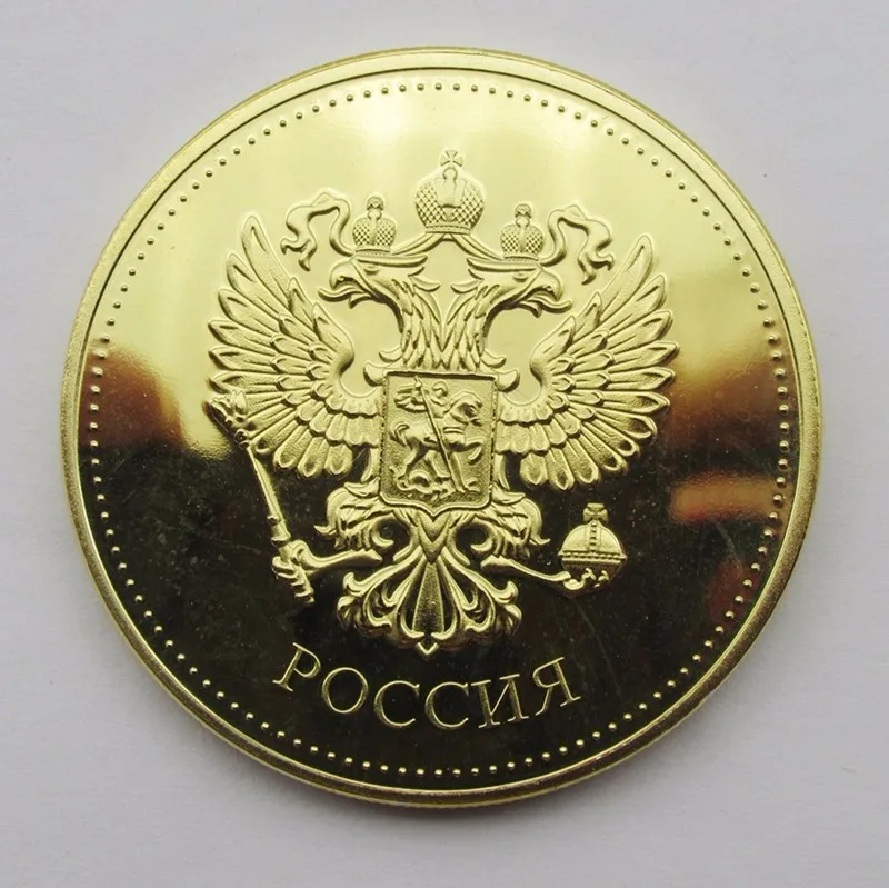 Российская монета, позолоченные Аврора крейсер, Россия, СПб, Ленин, сувенир, металлические ремесленные монеты