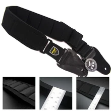 Free Shipping Professional EVA Thickening Padded Guitar Strap Acoustic Electric Guitar Bass Strap Reduce Pressure