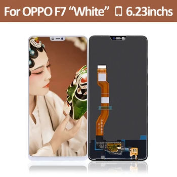 

10pcs/lots For OPPO F7 A3 LCD Display Screen Touch Assembly Digitizer Sensor For OPPO F7 A3 Screen Display LCD