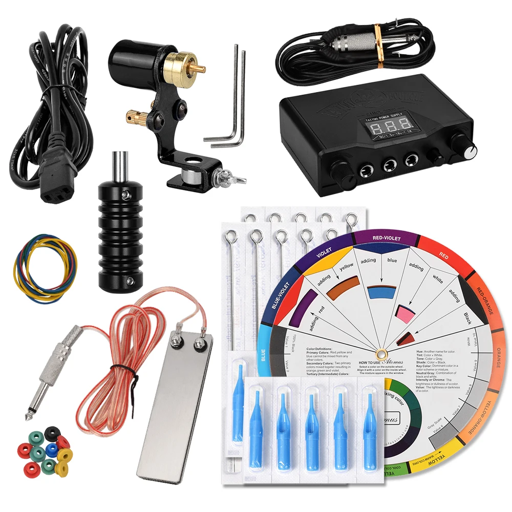 

Setters Tattoo Machin Tattoo Power Supply Group Suit Semi-Permanent Professional Tattoo Art Tool