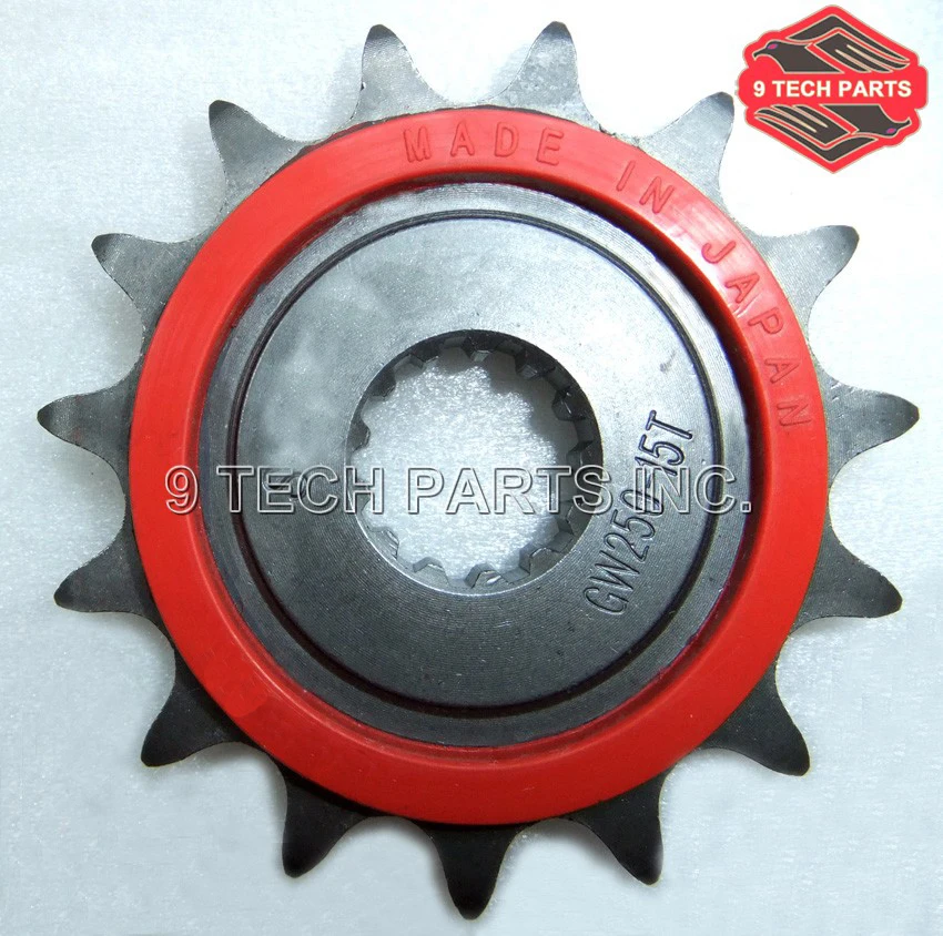 

INAZUMA GW250 27510-48H10-000 ENGINE SPROCKET Front Sprocket 15T fit for GW250 GSR250S GSX250R