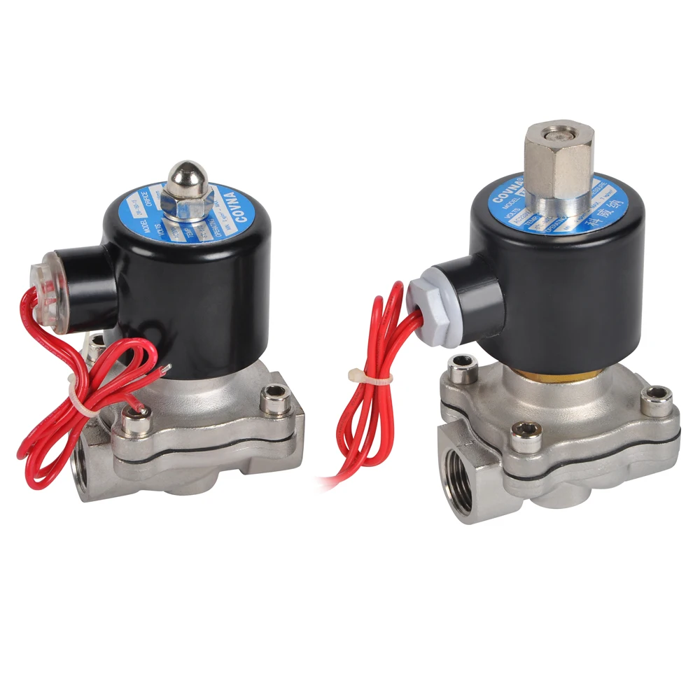 

DN20 3/4" Normally Open 2W Stainless Steel 304 Solenoid Valve