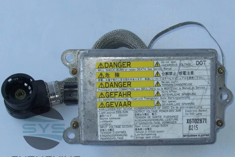 Used original Xenon Ballast d2s d2r X6T08271 X6T03172 X6T03173 MR583189 MR57477