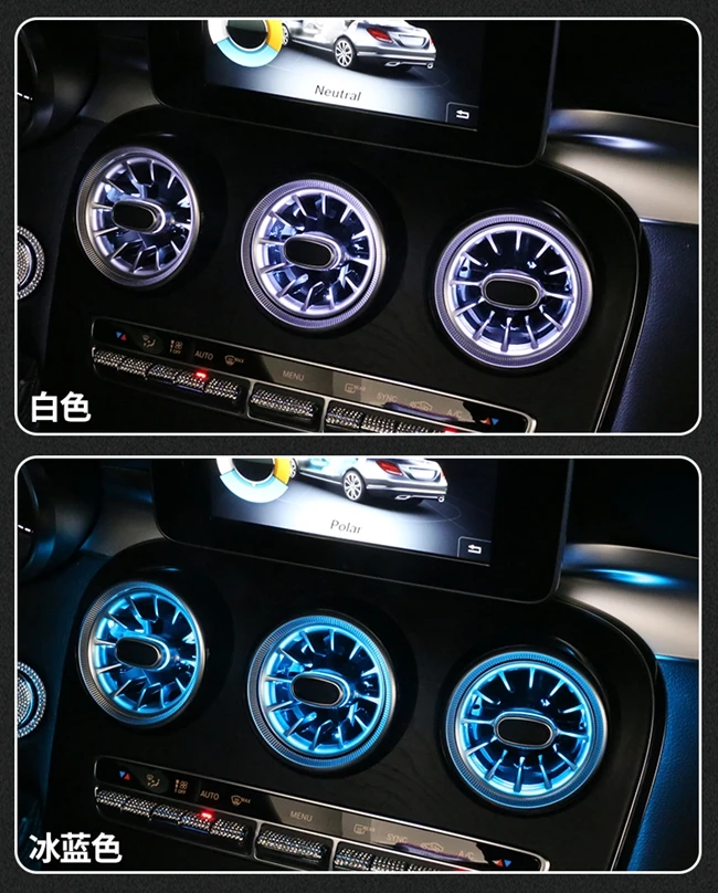 w205 GLC X253 Air vents05