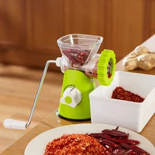 Высококачественная многофункциональная домашняя ручная мясорубка для мясорубки/овощей/специй, ручная мясорубка, колбаса