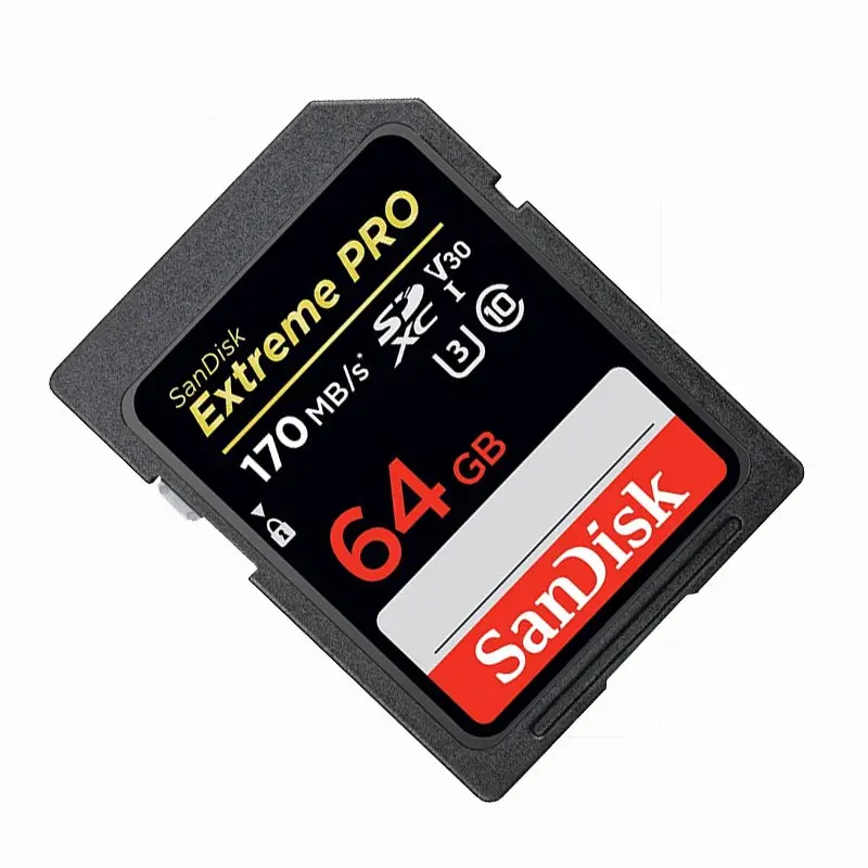 Sandisk Extreme Pro 64 Гб SD карта SDHC UHS I V30 класс 10 U3 3D 4K UHD 95 МБ/с./с транс флэш SDXC SDXXG для DSLR