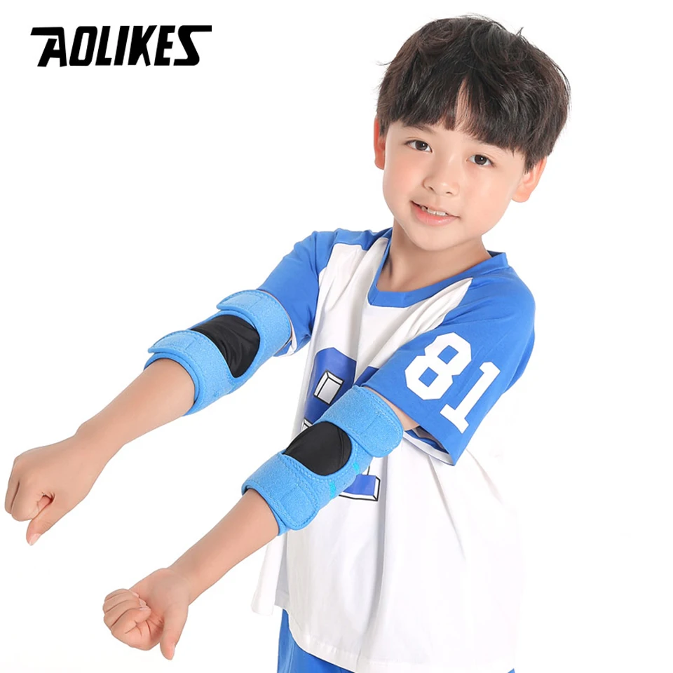 AOLIKES 1 Pair Kids Dance Volleyball Tennis Knee Pads Baby Crawling Safety Knee Support Sport Kneepads Children Knee Protection
