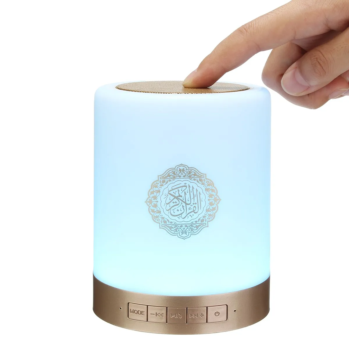 Портативный светодиодный bluetooth динамик EQUANTU SQ112 колонка с Кораном ресивером MP3 FM