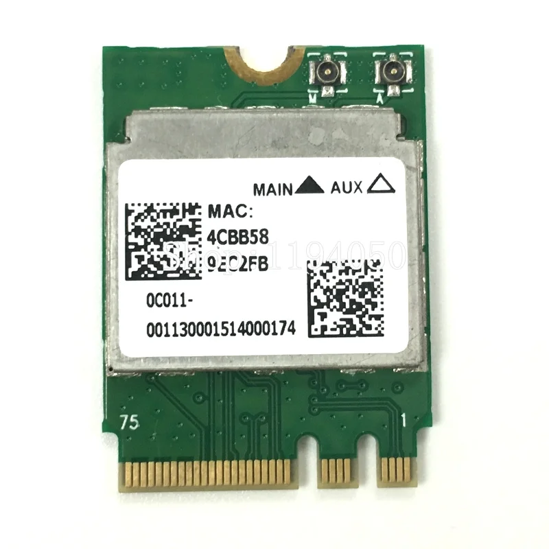 AzureWave Realtek 802.11ac RTL8821AE Wi Fi беспроводная Bluetooth карта 4 0 RTL8821AENF сетевая WLAN RTL8821 8821|network