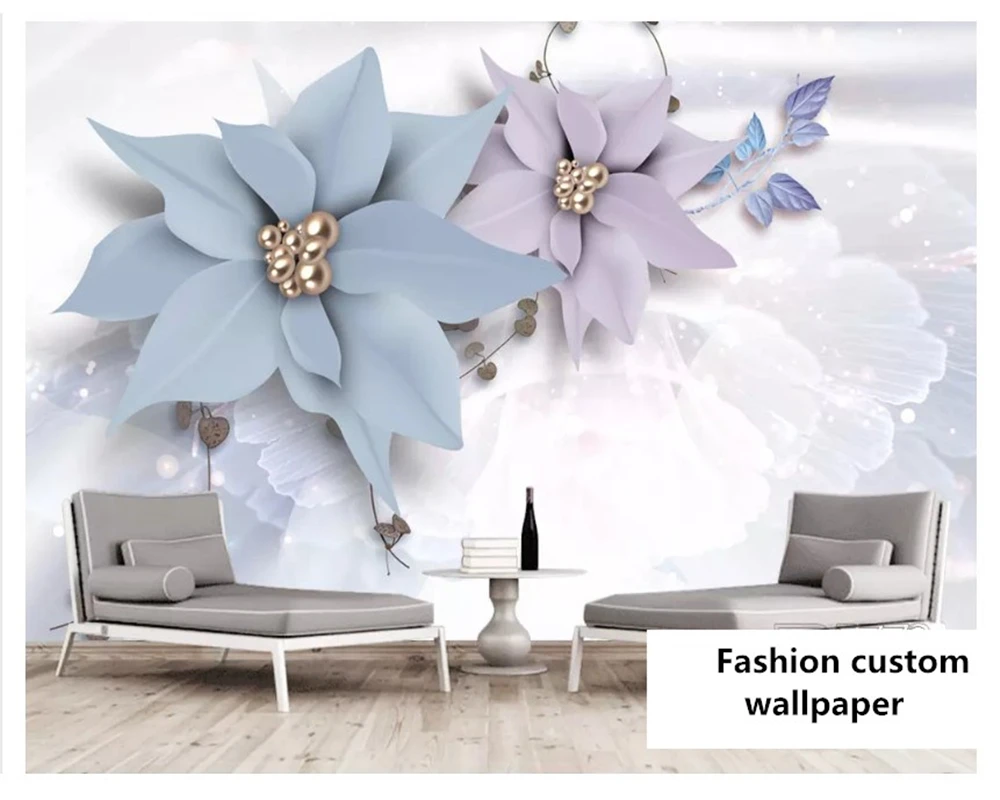 beibehang Modern fashion decorative painting wall paper simple embossed soft jewellery flowers living room background wallpaper carved paperweights chinese calligraphy painting paperweights multifunction paperweight simple rice paper pressing peso de papel