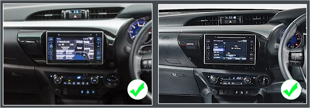 Perfect ZaiXi Car Android System 1080P IPS LCD Screen For Toyota Hilux 2015~2019 Car Radio Player GPS Navigation BT WiFi AUX 2