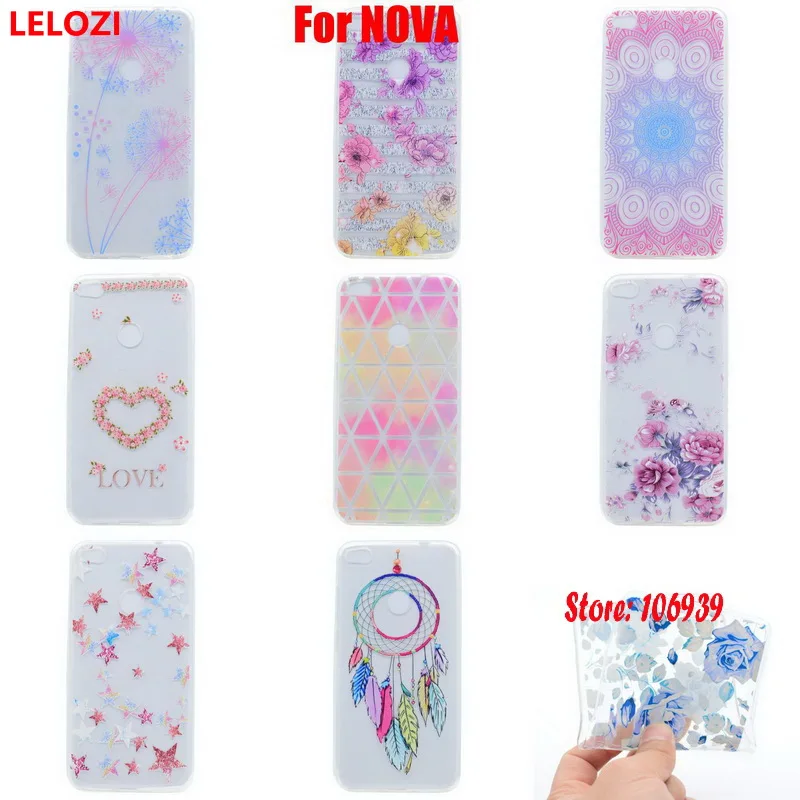 Lelozi мягкий прозрачный ТПУ ясно силиконовый гель Fundas Coque чехол Капа capinha для Huawei Nova