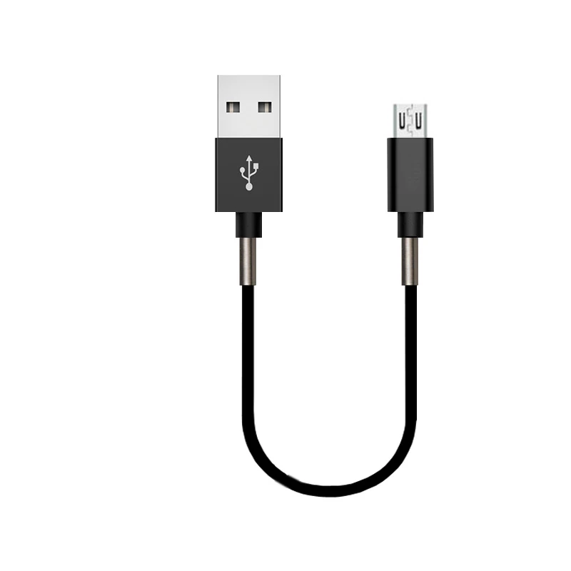 2.4A USB Type C Cable for xiaomi redmi k20 pro USB C Mobile Phone data Cable Fast Charging Type C Cable for USB Type-C Devices - Цвет: Черный